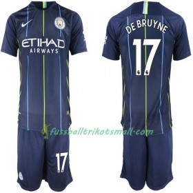 Fußballtrikots Manchester City De Bruyne 17 Kinder 2018-2019 Kurzarm Auswärts-trikot kaufen